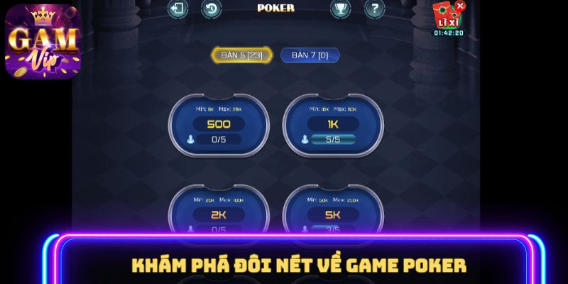 Khám phá đôi nét về game Poker 